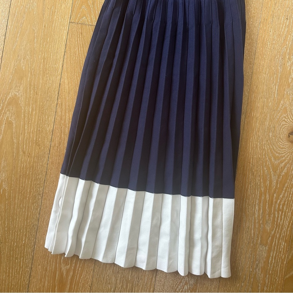 Staud Two-Tone Ellison Dress - Picture 2 of 10
